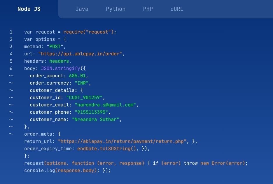 Desktop Terminal Code